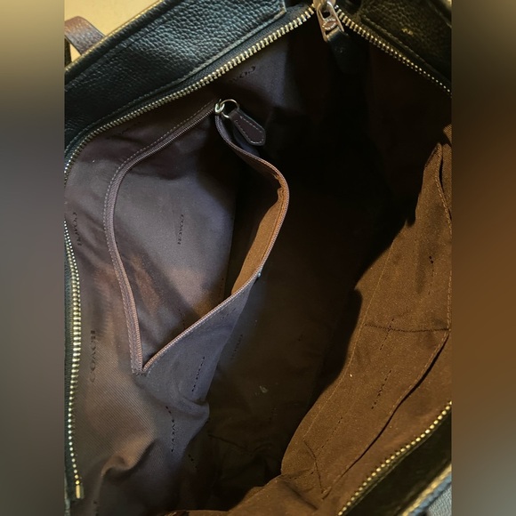 Coach Gray and Black Tote Bag - Picture 6 of 8